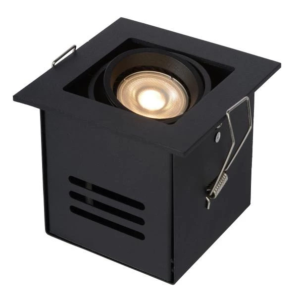 Lucide CHIMNEY - Spot encastrable - 1xGU10 - Noir - DETAIL 3